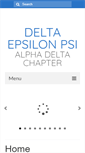 Mobile Screenshot of depsialphadelta.org