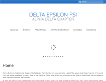 Tablet Screenshot of depsialphadelta.org